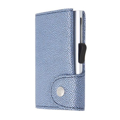 Картодържател C-SECURE с портфейл, Fashion Blue CS-FASWCH001-BL-SI