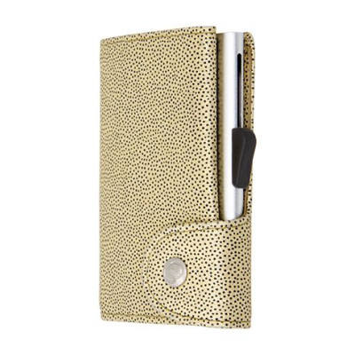 Картодържател C-SECURE с портфейл, Fashion Gold CS-FASWCH001-GO-SI