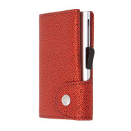 Картодържател C-SECURE с портфейл, Fashion Red CS-FASWCH001-RD-SI