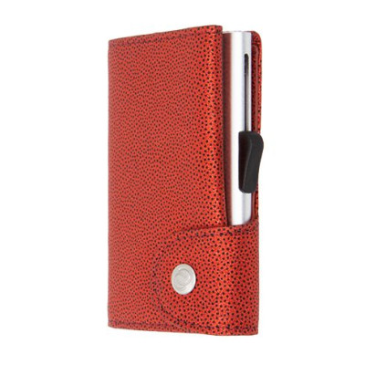 Картодържател C-SECURE с портфейл, Fashion Red CS-FASWCH001-RD-SI