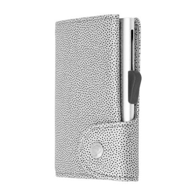 Картодържател C-SECURE с портфейл, Fashion Silver CS-FASWCH001-SI-SI