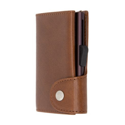 Картодържател C-SECURE с портфейл, Gun CS-VWCH001-BR-BR