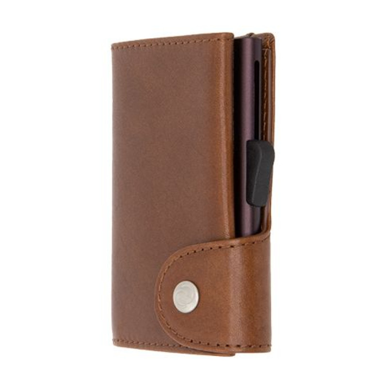 Картодържател C-SECURE с портфейл, Gun CS-VWCH001-BR-BR
