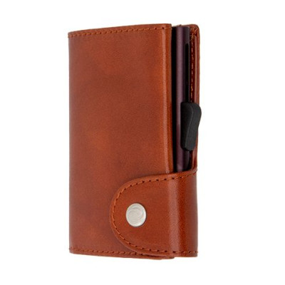 Картодържател C-SECURE с портфейл, Macchiato CS-VWCH001-CO-BR