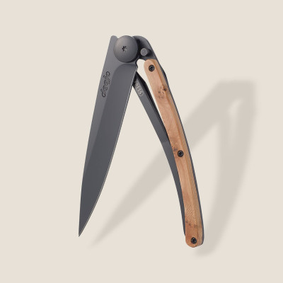 Джобен нож Deejo 37g, Juniper wood 1GB000002