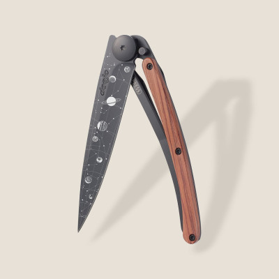 Джобен нож Deejo 37g, Coral wood / Astro 1GB000124