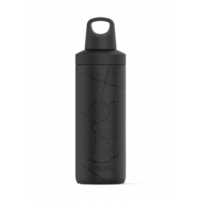 Бутилка за вода двустенна Kambukka Reno Insulated с капак 2 в 1 Twist, 500 мл, 100% Hasselt 11-05016