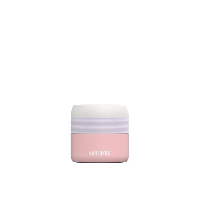 Кутия за храна и напитки, 400 мл, Kambukka Bora с винтов капак, Baby Pink 11-06011