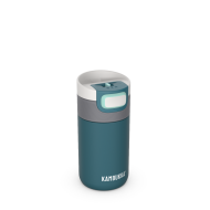 Термочаша ​от неръждаема стомана Kambukka Etna с термокапак 3 в 1 Snapclean®, 300 мл, Deep Teal 11-01025