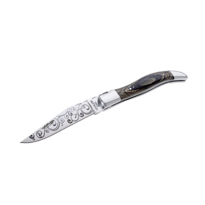 Сгъваем нож LAGUIOLE FOLDABLE KNIFE GREY PAKKAWOOD, сив 40269003
