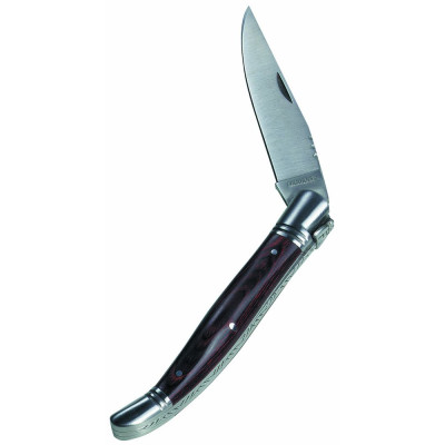 Сгъваем нож LAGUIOLE FOLDABLE KNIFE ROSEWOOD LEATHER POUCH 40268001