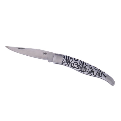 Сгъваем нож LAGUIOLE FOLDABLE KNIFE WITH LEAVES PATTERN 40268386