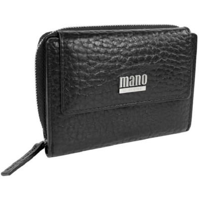 Дамски портфейл Mano Gaudio, small черен M19525BK