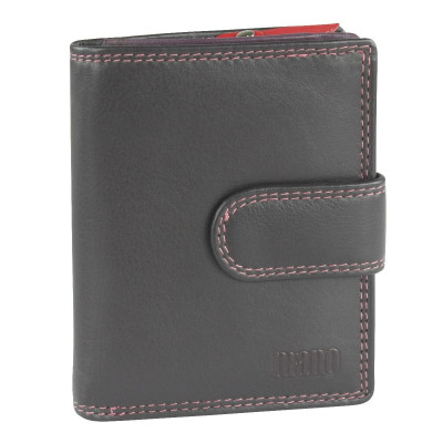 Дамски портфейл Mano Multicolorus 02, лилав/червен M17702PP/RE