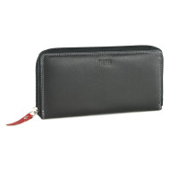 Дамски портфейл Mano Multicolorus 24 черен/червен M17724BK/RE