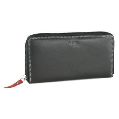 Дамски портфейл Mano Multicolorus 24 черен/червен M17724BK/RE