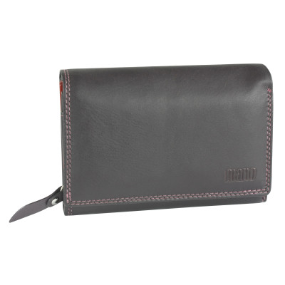 Дамски портфейл Mano Multicolorus03 лилав/червен M17703PP/RE