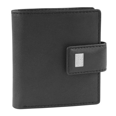 Дамски портфейл Mano Pecunia с каишка черен M20353BK