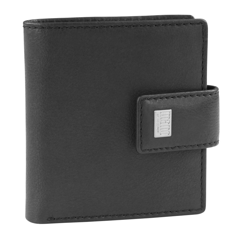 Дамски портфейл Mano Pecunia с каишка черен M20353BK