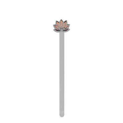 Разделител за книги Metalmorphose, Lotus Flower rosegold MTMB238-01