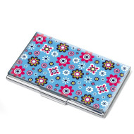 Визитник Troika-RETRO FLOWERS #CDC10-A119