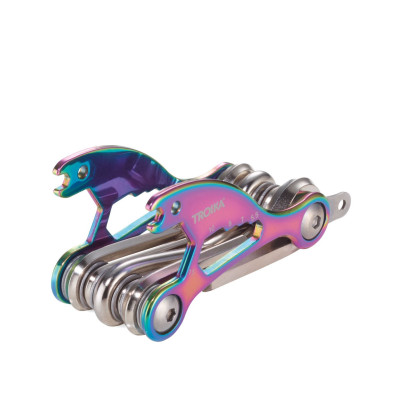 Многофункционален инструмент Troika-BIKE MULTITOOL, многоцветен BTL15/MC