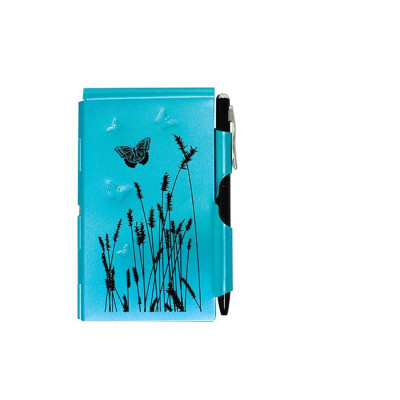 Бележник Troika-BLUE BUTTERFLY, метал FN2209