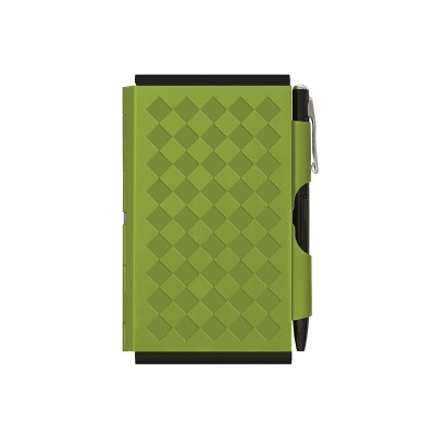 Бележник Troika-DIAMOND LIME, метал FC2355