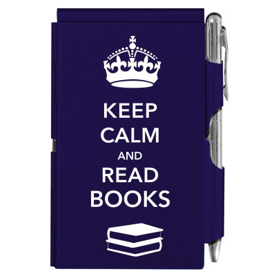 Бележник Troika-KEEP CALM BOOKS, метал FN1583