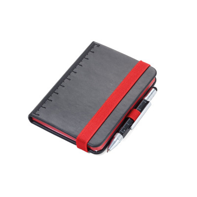 Тефтерче Troika-LILIPAD+LILIPUT, черно/червено NPP25BK/RD