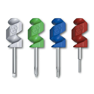 Комплект мини инструменти Victorinox за джобни ножчета 2.1201.4, четири броя 2.1201.4