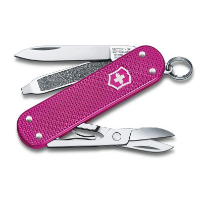 Швейцарски джобен нож Victorinox Classic Alox Flamingo Party 0.6221.251G