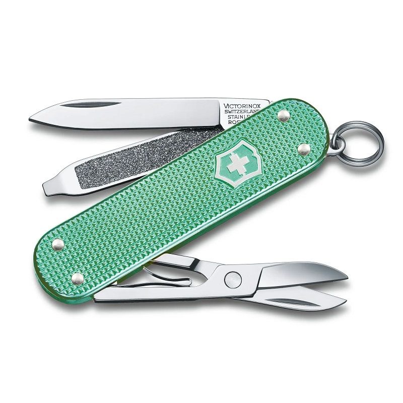 Швейцарски джобен нож Victorinox Classic Alox Minty Mint 0.6221.221G