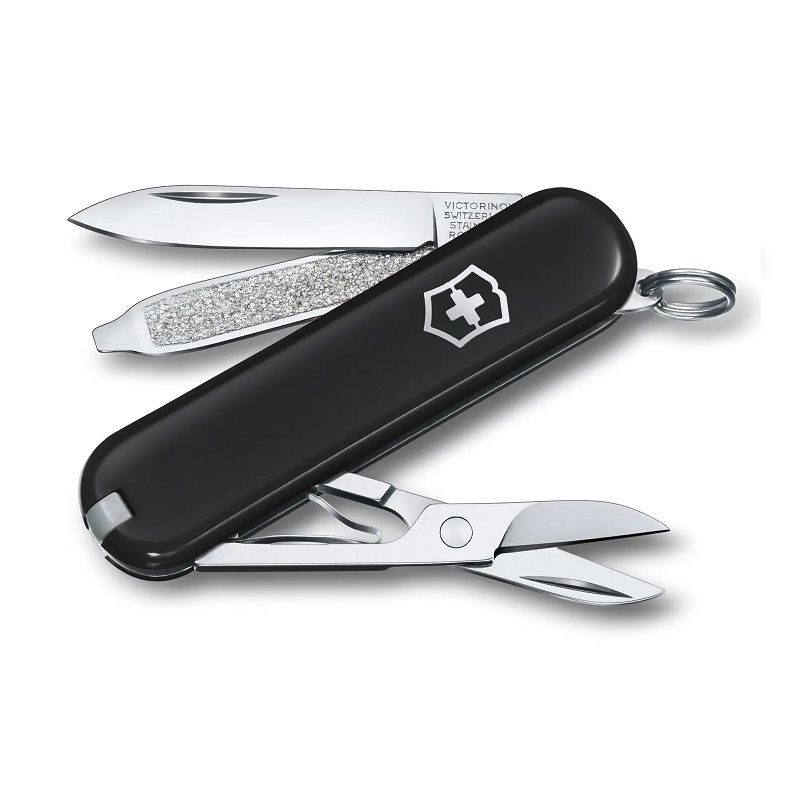 Швейцарски джобен нож Victorinox Classic SD Dark Illusion 0.6223.3G