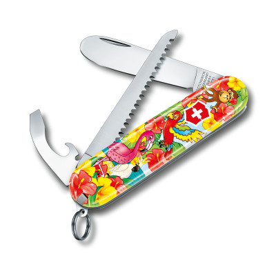 Швейцарски джобен нож Victorinox Children Set, Parrot Edition 0.2373.E3