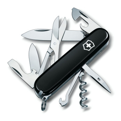 Швейцарски джобен нож Victorinox Climber 1.3703.3, черен 1.3703.3
