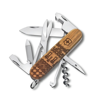 Швейцарски джобен нож Victorinox Swiss Spirit Limited Edition 2023, орех 1.3901.63L23