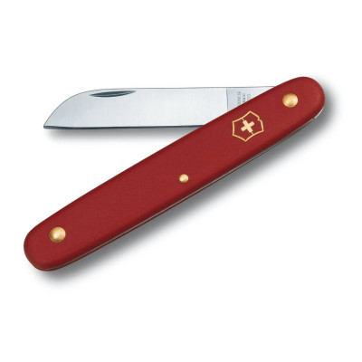 Нож за подрязване на цветя Victorinox Floral Knife, червен 3.9050.B1