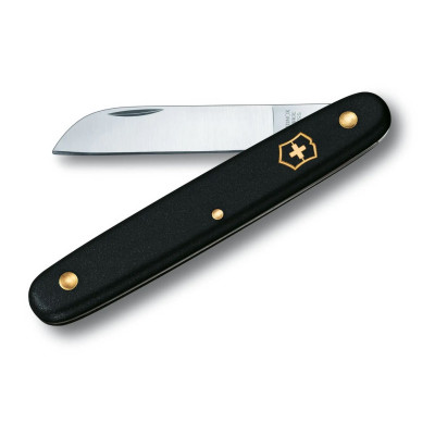 Нож за подрязване на цветя Victorinox Floral Knife, черен 3.9050.3B1