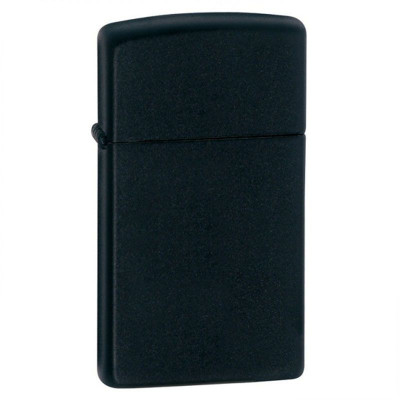 Zippo Запалка Slim® Black Matte 1618