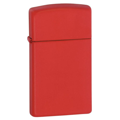 Запалка Zippo 1633 - Slim® Red Matte 1633