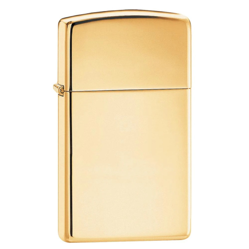 Запалка Zippo 1654B Slim® High Polish Brass 1654B