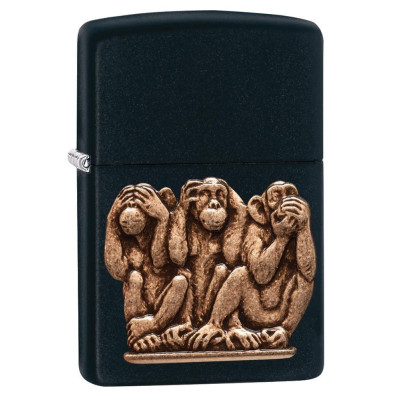 Запалка Zippo 29409 - Three Monkeys 29409