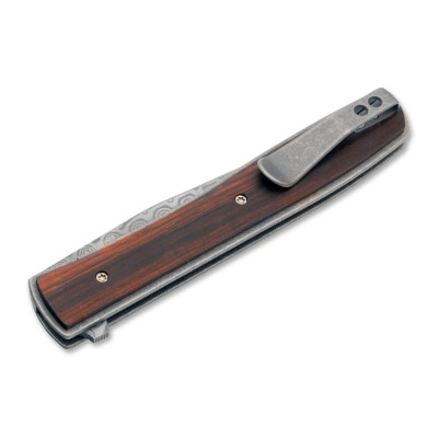 Джобен нож Boker Plus Urban Trapper Cocobolo Damascus 01BO176DAM Джобен нож Boker Plus Urban Trapper Cocobolo Damascus 01BO176DAM