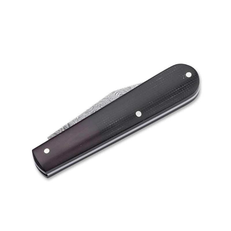 Джобен нож Boker Solingen Barlow Damast Maroon 100502DAM Джобен нож Boker Solingen Barlow Damast Maroon 100502DAM