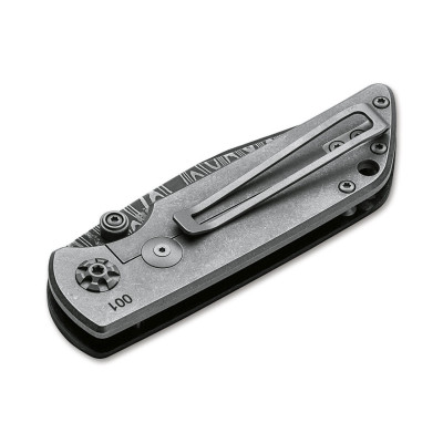 Джобен нож Boker Solingen M4 Sherman-Damascus 110662DAM Джобен нож Boker Solingen M4 Sherman-Damascus 110662DAM