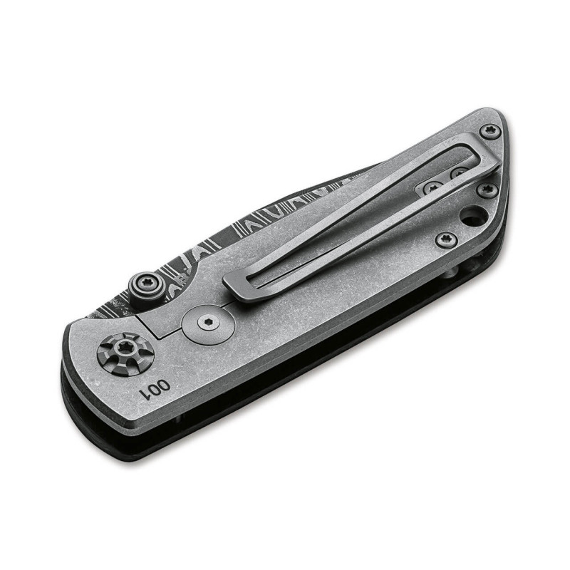 Джобен нож Boker Solingen M4 Sherman-Damascus 110662DAM Джобен нож Boker Solingen M4 Sherman-Damascus 110662DAM
