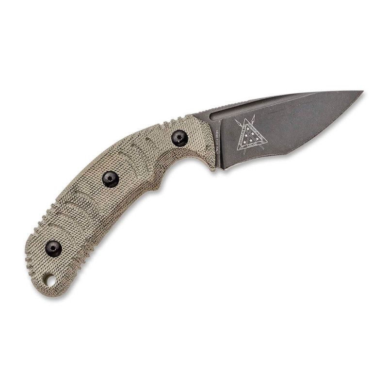 Туристически нож Bastinelli Knives Askari Micarta Green 02BT038 Туристически нож Bastinelli Knives Askari Micarta Green 02BT038
