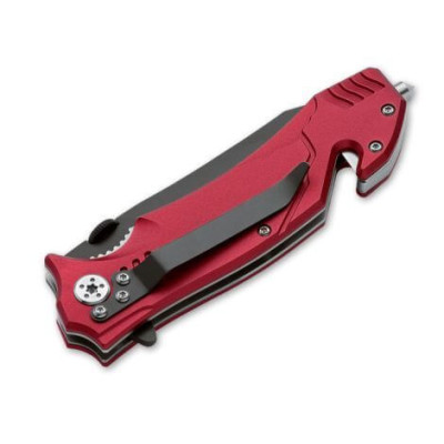 Джобен нож Boker Magnum Fire Fighter Red 01LL470