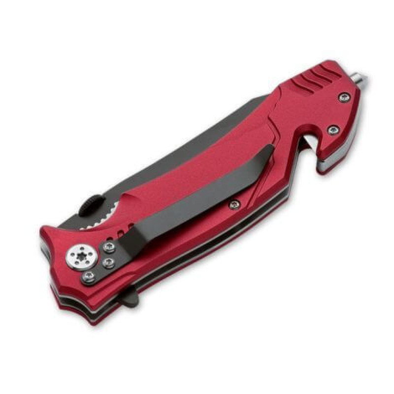 Джобен нож Boker Magnum Fire Fighter Red 01LL470